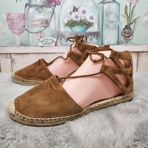 Aquazzura suede espadrilles sz 40